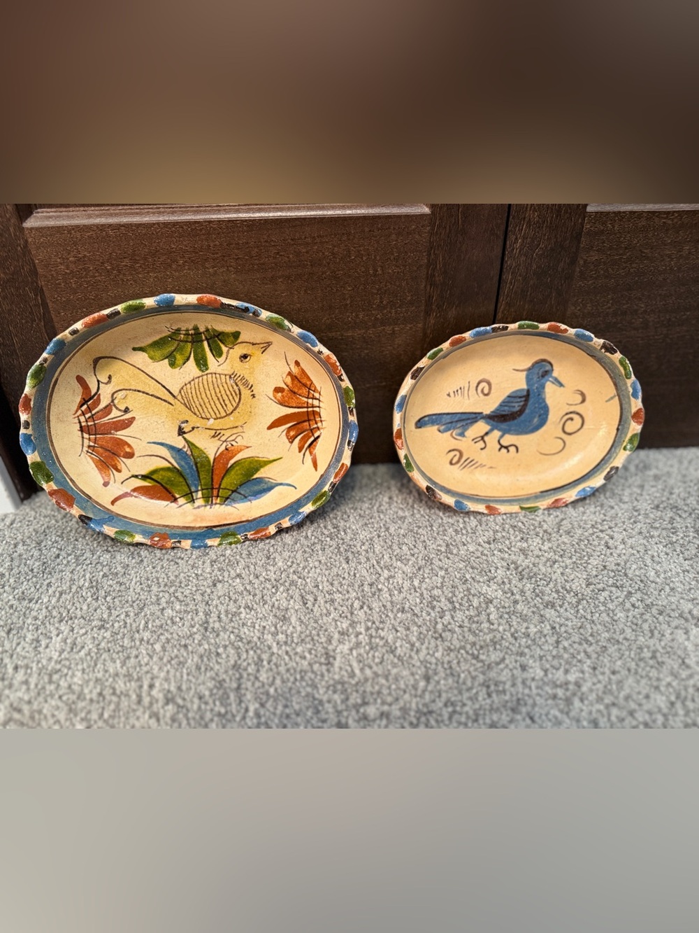 Vintage Mexican Hand-painted Pottery